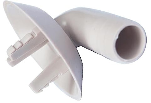 Conector de drenaje en ángulo de tres mordazas para aire acondicionado - actividades L G y EST-DOM Beretta - tympanic de tres mandíbulas - 26 mm