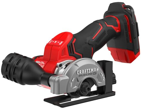 CRAFTSMAN V20 3 Inch Cordless Cut-Off Tool with Forward and Reverse Functions, Bare Tool Only (CMCM300B)