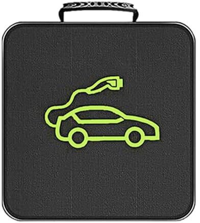 Maciun Ev Charging Cable Storage Bag, Charging Cable Organizer Ev Cable Bags, Waterproof Electric Car Charger Case Carry Bag for Ev Cables, Ev Charging Cables