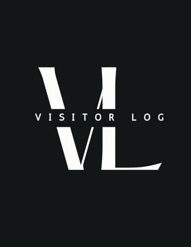 Corporate Visitor Log Book | Business Sign In/Out Register Including Pass Number Column for 1000 entries [With Name, Phone Number/Email, Company ... Cover Book Makes Tracking Office Guests Easy