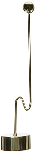 Glorex 6 7021 702 Christmas Tree Candle Holder – Gold ,25 x 8.5 x 4 cm