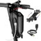 Grinada® E-Scooter-Tasche mit USB-Anschluss, 2/3 Liter Aufbewahrungszubehör, Vordertasche, Bauchtasche, kompatibel mit Xiaomi Ninebot Ducati Kickscooter Elektroroller