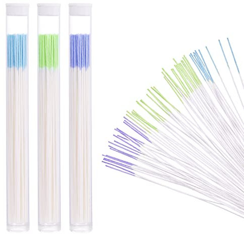 LUTER 180 Stück Ohrloch Reiniger, Einweg Ohrloch Reiniger Stäbchen Ohrloch Reinigungsfaden Ohrloch Reinigung Stäbchen Ohrloch Reinigungsset für Ohrlöcher Ohrloch Piercing Nachsorge