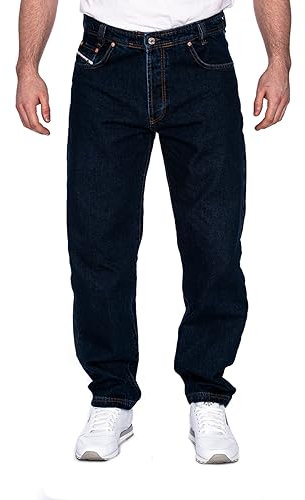Picaldi® Zicco 472 Jeans | Loose & Relaxed Fit | Karottenschnitt Hose | Lässig & Locker Geschnitten (W38/L36, EL Patron)