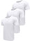 Boyzn Men's 3 Packs Athletic Short Sleeve T-Shirts Dry Fit Sport Shirt Moisture Wicking Fitness Shirts Short Sleeve Workout T-Shirt Tops White-3P18-S