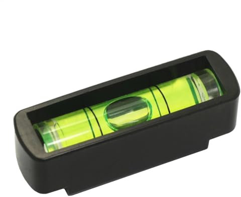Minima livella a bolla di ricambio | Piccola | Livella magnetica Torpedo | Caravan | Strumenti di misurazione per fotografie, auto campeggio, supporti TV