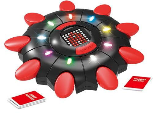 Brettspiele - Sturm der Wörter | Wortspiele für allgemeine Gedanken für Familienpartys | Interaktives Bildungsspiel mit Briefen und Karten | Sprachlernspiel und RIS