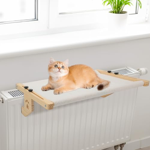 Hamac Chat Radiateur, Hamac Chat Fenetre Grand Amovible,62 x 38 cm