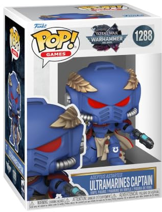 Funko POP! Games: Warhammer - Ultramarines Captain