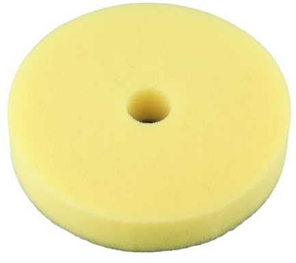 Wlinfetity Almohadilla de pulido de coche de 5 pulgadas, esponja de espuma para corrección de pintura y aplicación de cera, apto para máquinas pulidoras, ideal para detalles de automóviles y pulido de