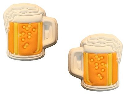Racket Expressions - Beer Tennis Racket Dampener Shock Absorbers for Rackets - 2 Pack