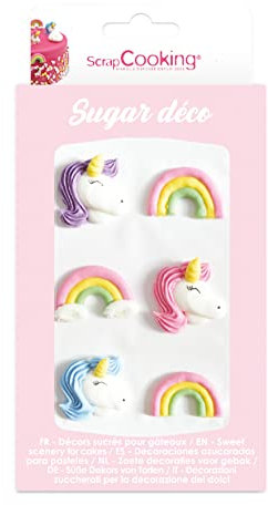 Scrapcooking Déco sucres Licorne 13g
