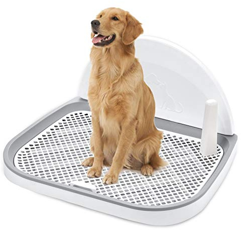 GANCHUN Bac de propreté pour Chien - 58,4 x 50,8 cm - pour Chiens de Petite et Moyenne Taille