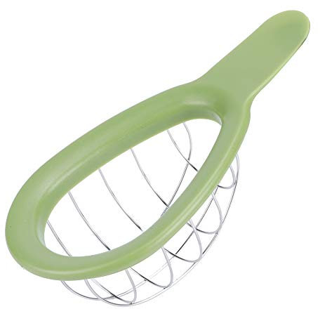 Joyzan Avocado Slicers, Fruit Pulp Separator Stainless Steel and PP Slicer Tool Multifunctional Cutting Machine Peeler Knife Dicer Chopper Ergonomic Handle Essential Gadget for Kiwi Mango Kitchen