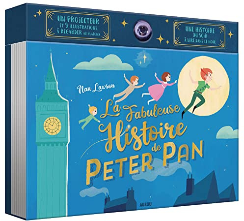 Livre projecteur - la fabuleuse histoire de peter pan