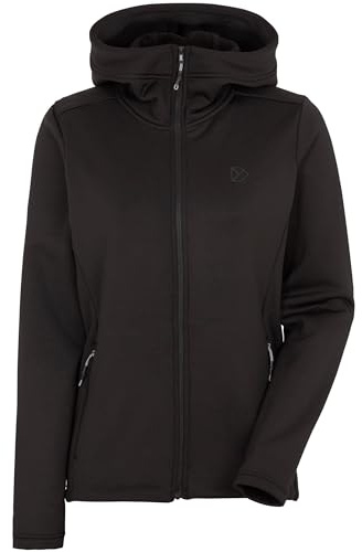 Didriksons Anneli Full-zip 2 - Women's Fleece & Midlayer - Functional Shirt Black