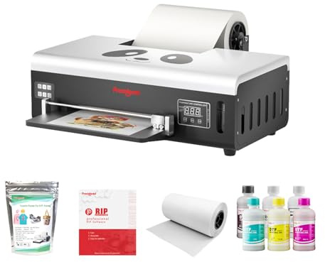 Procolored F8 A4 Dtf Transferdrucker weiße Tinte Siphon Eingebauter Cutter für benutzerdefinierte T-Shirt Druck Home Business