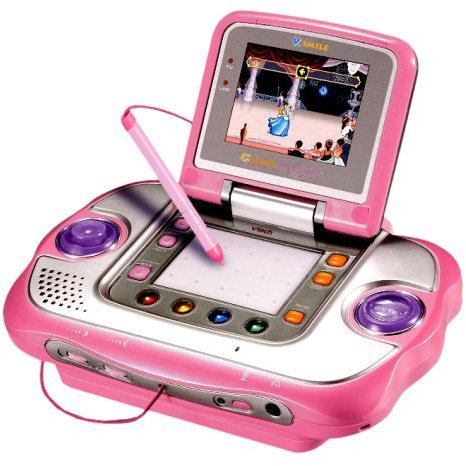 Vtech - Jeu Électronique - Vsmile Cyber Pocket Rose + Cendrillon