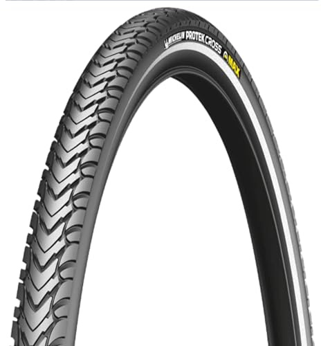 MICHELIN Protek Cross MAX Bike TIRE, Black, 26 x 1.85