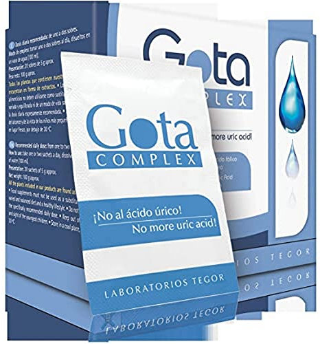 GOTA COMPLEX 20 SOBRES 5 GRAMOS TEGOR