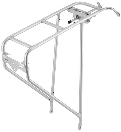 Tortec Tour Ultralite Rear Rack: Silver 26-700C