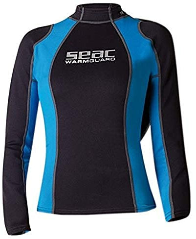 SEAC Warm Guard Long Damen Thermo-Schutzweste aus 5mm Neopren, Rash Guard zum Schnorcheln und Schwimmen als UV-Schutz