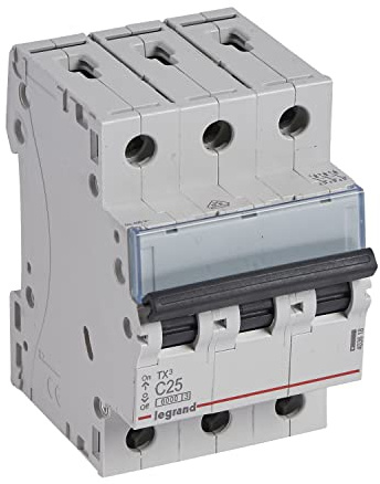 InterruptorAutomaticoTX3 3 Polos 25A Legrand 403618