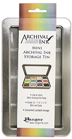 Mini Archival Ink Storage Tin