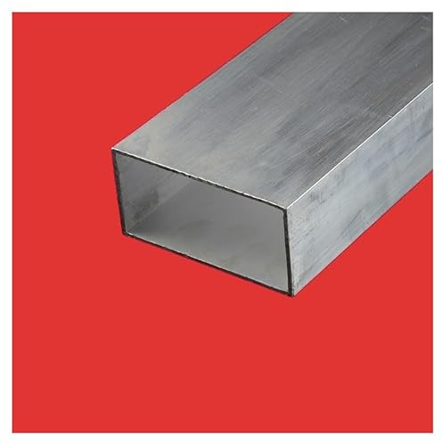 Commentfer - Tube rectangulaire alu 100x50 Epaisseur - 4 mm, Longueur - 1 metre
