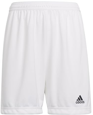 adidas Unisex Kinder Entrada 22 Shorts, White, 13-14 Years