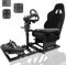 Anman AX Flight Simulator Cockpit Racing Cockpit for Various Shift Lever Panel Accessories Fit for Logitech G923 G29 G920,Wheel Pedal Throttle and Joystick Not Included