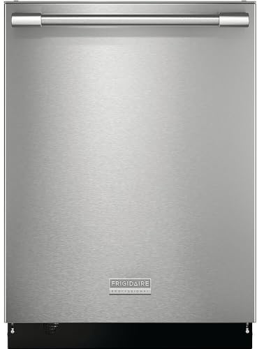 Frigidaire Professional 24 in. Top Control Built-in Tall Tub Dishwasher in Stainless Steel 47dBA with CleanBoost Technology
