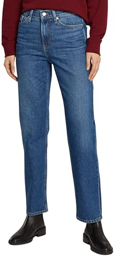 Tommy Jeans Donna Jeans Izzie Slim Fit Vita Alta, Blu (Denim Dark), 25W/32L