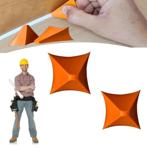 2pcs Silicone Applicator Tool Kit - Silicone Caulking & Finishing Tool for Kitchen & Bathroom Joints - 3/6/10/16mm