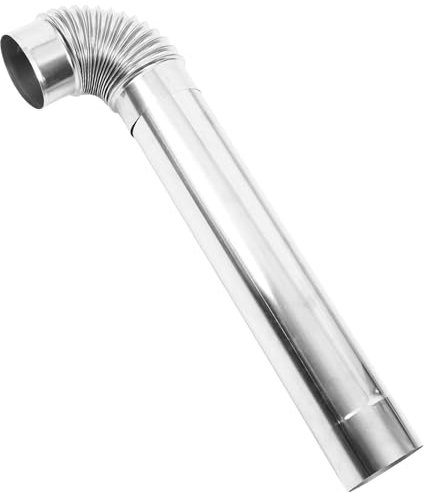 SUPVOX Tuyau D'évacuation De Cheminée pour Cuisine Sèche-Linge Salle De Bain Camping-Car Lot De 2 Pièces