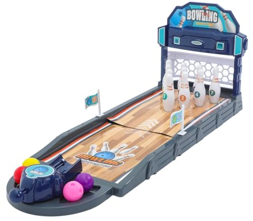 HEMOTON Jeu De Bowling Plastique avec Boules pour Garçon Fille Âge Préscolaire Jeu Interactif pour Maternelle