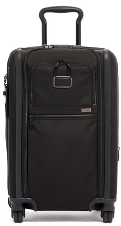 TUMI Alpha INTL DUAL ACCESS 4WHL C/O - Schwarz - Handgepäck - 45 Liter - 22x14x9 cm - 4 Räder - Integrierter USB-C-Anschluss