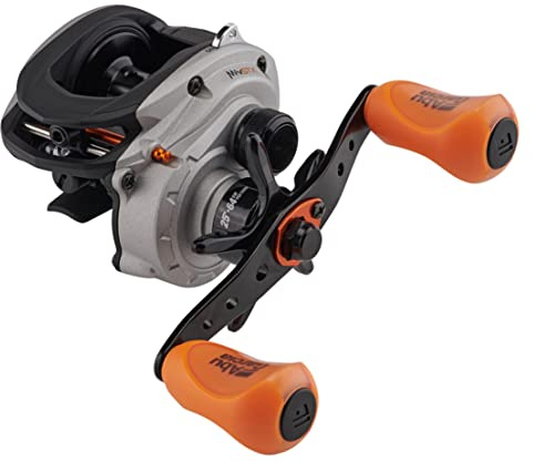 Abu Garcia Max STX Moulinet Baitcast à Profil Bas, Taille LP (1539732), 5 roulements à Billes en Acier Inoxydable + 1 roulement à Rouleaux, Frein étoile synthétique, Max de 6,8 kg, Multicolore