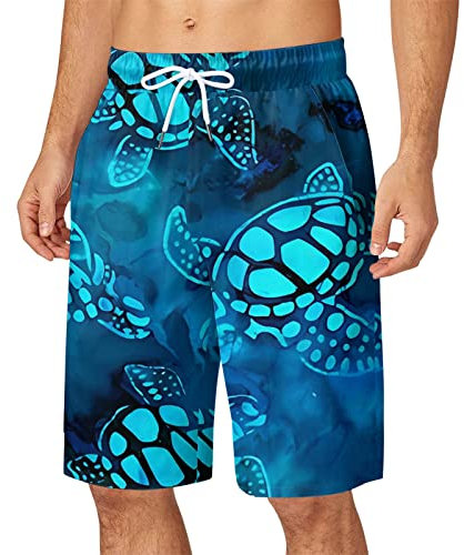 Herren Freizeit Strandshorts,Mann Badehose,Badehose Beige,Boxer Badehose Herren,Kurzer Hosenrock,Surfen Strandhose,Badehose Schwarz Herren,Schwimmer Badehose