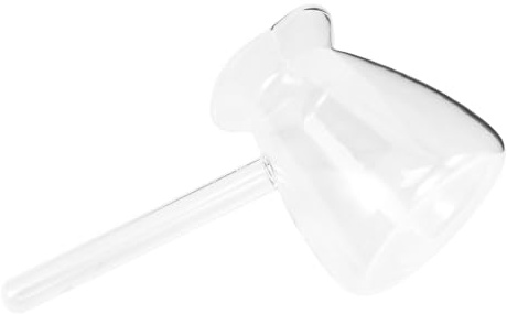 LOPUNER Bricco in Vetro Trasparente da 350ml per Caffè e Salsa, Pratico e Salvasforzo Design Elegante, per Decorazioni Domestiche
