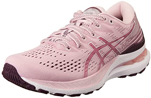 ASICS Damen Gel-kayano 28 Running Shoe, Barely Rose Weiß, 36 EU
