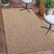 Teppich-Traum In- & Outdoor Teppich schmal 60x180 cm Sisal-Optik natürlich beige braun Garten Terrasse Balkon