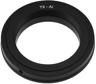 OTOTEC 1 filettatura T2-AI M42 compatibile con fotocamere Nikon F Mount e telescopi Anello adattatore per obiettivo professionale durevole compatibile con fotocamere Nikon AI Interface