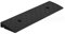 Auffahrrampe 49x13x3 cm | Bordsteinrampe | Auffahrkeil | Rollstuhlrampe | Schwellenrampe für Motorrad, Auto, Rollstuhl, Anhänger, Schubkarre | Auffahrhilfe - Plastikrampe | Türschwellenrampe schwarz
