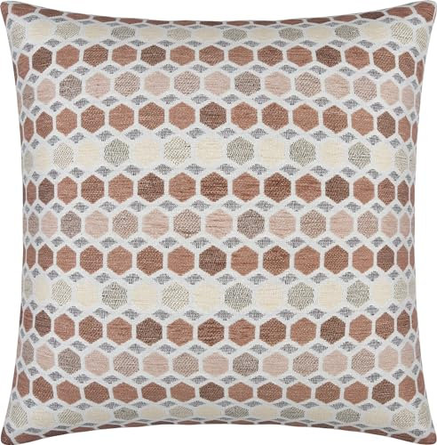 Erwin Müller Kissenhülle York Wabe Chenille altrosé Größe 50x50 cm