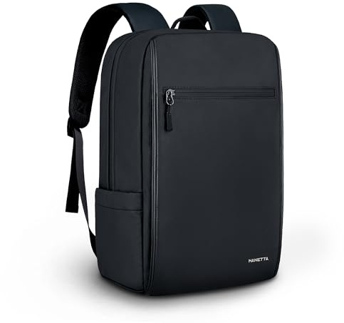 Sac à dos de travail imperméable pour hommes, sac à dos pour ordinateur portable 15,6 pouces, sac de travail de navette d'affaires pour le collège de bureau, professionnel léger, sac Edc (black-11)