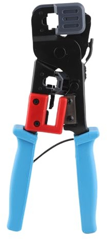 HT86 Pinza a crimpare Terminale per cavi Utensile a crimpare Connettori professionali Pinze a pressione per elettricisti Tecnici Acciaio ad alto tenore di carbonio in PVC Design