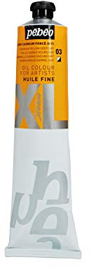 PEBEO 200003 XL Studio Fine Oil, 200ml, Cadmium Yellow Dark Imitation