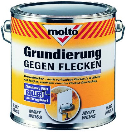 Molto 5077801 Grundierung gegen Flecken 2.5 Liter