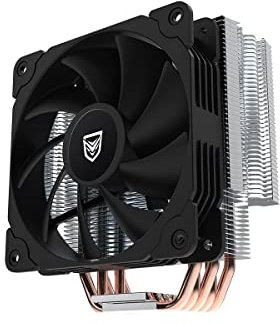 Nfortec Vela X disipador CPU aire 150W TDP ventilador 1700RPM cobre aluminio PWM 4pin negro